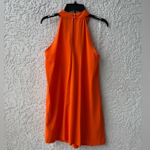 Bold Elements Women's Sleeveless Halter Cross Shift Dress Large - Picture 7 of 14